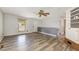 Bright living room featuring stylish wood-look floors and neutral walls, ready for personalization at 1303 Cherry Dr, Burlington, NC 27215
