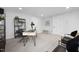 A bright office space featuring black metal accents and a neutral color palette at 3018 White Rail Dr, Fuquay Varina, NC 27526