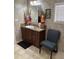Bathroom with vanity, floral decor and neutral tones at 4855 Mike Ln, Nashville, NC 27856