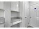 Pantry area featuring granite countertops and a convenient layout at 5456 Grand Traverse Dr, Raleigh, NC 27604
