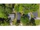 Aerial shot of homes nestled among lush greenery at 806 Martin Luther King Jr Dr, Smithfield, NC 27577