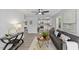 Stylish living room featuring contemporary decor and plenty of natural light at 806 Martin Luther King Jr Dr, Smithfield, NC 27577