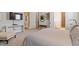 Bedroom with a bed and white walls at 913 S South Bend Dr, Durham, NC 27713