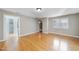 Bedroom offers hardwood floors and natural light at 927 Jones Wynd, Wake Forest, NC 27587