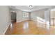 Large bonus room with bright hardwood floors, natural lighting, and neutral walls at 927 Jones Wynd, Wake Forest, NC 27587