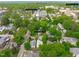 Aerial view of the home and neighborhood, close to Cary Park and downtown Cary at 102 Fairgrove Way Way, Cary, NC 27511