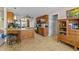 Spacious kitchen with an island and great view of the breakfast nook at 106 Contender Dr, Clayton, NC 27520
