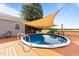 Enjoy this refreshing backyard pool, shaded area, and rural views, perfect for outdoor recreation at 106 Contender Dr, Clayton, NC 27520
