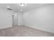 Bright bedroom featuring neutral carpet, light walls, recessed lighting, and baseboard molding at 109 Imagine Way, Pittsboro, NC 27312