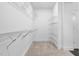 Large walk-in closet with wire shelving for storage at 109 Imagine Way, Pittsboro, NC 27312