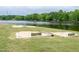 Enjoy a friendly game of horseshoes at the community pit near the lake at 116 Shawnee Dr, Louisburg, NC 27549