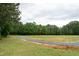 A smooth new road through the property at 116 Shawnee Dr, Louisburg, NC 27549