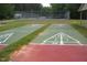 A great pair of shuffleboard courts for community fun at 116 Shawnee Dr, Louisburg, NC 27549