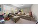 Living room featuring carpet, couch and chair at 1204 Caribou Xing, Durham, NC 27713