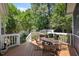 Patio area with grill and outdoor seating at 1204 Caribou Xing, Durham, NC 27713