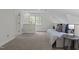 Loft-style bedroom with neutral carpet, and a cozy window seat at 128 Cobblestone Dr, Chapel Hill, NC 27516