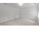 Spacious bedroom with soft carpet and lots of storage provided by two closets at 128 Cobblestone Dr, Chapel Hill, NC 27516