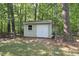 Exterior view of the outdoor storage shed at 128 Cobblestone Dr, Chapel Hill, NC 27516