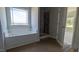 The bathroom is in progress with a soaking tub and a walk-in shower under construction at 1590 Pecan Drive # 45, Nashville, NC 27856