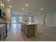 Modern kitchen featuring stainless appliances, and a large island at 1590 Pecan Drive # 45, Nashville, NC 27856