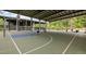 Enjoy a community basketball court, covered for year-round play and available for all ages at 1734 Stage Rd, Durham, NC 27703