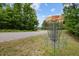 A disc golf basket offers recreational outdoor activity within this lovely neighborhood at 1734 Stage Rd, Durham, NC 27703