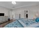 Comfortable main bedroom featuring a closet and ensuite bathroom at 1816 Sandoval Dr, Durham, NC 27703