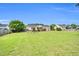 Spacious backyard with a firepit, offering ample room for outdoor enjoyment and relaxation at 182 Jesse Dr, Smithfield, NC 27577