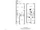 Floorplan showing the layout of the home including the living spaces, bedrooms, and bathrooms at 191 Enterprise Dr, Clayton, NC 27520