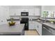 Modern kitchen with white cabinetry and modern appliances at 2713 Wyntercrest Ln, Durham, NC 27713