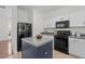 Bright kitchen featuring modern appliances and a convenient layout at 2713 Wyntercrest Ln, Durham, NC 27713