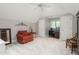 Bonus room with neutral carpet and walls featuring a home office space at 3440 Black Bear Cv, Burlington, NC 27215