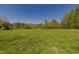 A vibrant field of green, framed by trees and clear blue skies at 435 Salt And Light Ln, Henderson, NC 27537