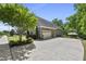 Attached garage with ample parking space and lovely landscaping at 5009 Coe Hill Pl, Cary, NC 27519