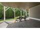 Outdoor patio with garden view at 5009 Coe Hill Pl, Cary, NC 27519