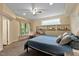 Cozy bedroom with recessed lighting and natural light at 6 Chelan Ct, Durham, NC 27713