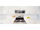 Modern kitchen showcasing stainless steel appliances, a range hood, and sleek countertops for a functional culinary space at 6715 Princeton Kenly Rd, Princeton, NC 27569