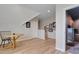 Versatile bonus room featuring wood floors, neutral walls, and easy access to other areas at 100 Highveld Ave, Chapel Hill, NC 27516