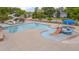 Community pool offers a slide, swimming lanes, and other water features at 138 Yellow Jacket Rdg, Clayton, NC 27520
