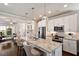 Modern kitchen featuring stainless steel appliances, granite countertops and lots of light at 1601 Glazebrook Dr, Wake Forest, NC 27587