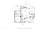 Detailed floor plan showcasing the layout of the home, including the bedrooms, kitchen and decks at 1712 Briarforest Pl, Raleigh, NC 27615