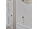 Bathroom featuring a tub and shower at 235 Michigan Ave, Cary, NC 27519
