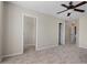 Bedroom featuring closet and doorways at 235 Michigan Ave, Cary, NC 27519