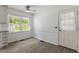 Charming dining nook features wood floors and natural light at 300 Wakewood Ct, Raleigh, NC 27615