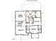 Second floor layout showcasing bedrooms, bathrooms, and bonus room for flexible living at 3032 Curling Creek Dr, Apex, NC 27502
