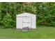 Outdoor storage shed featuring a simple design and providing practical storage space at 3209 Marie Dr, Raleigh, NC 27604