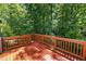 Large deck offers a great space for outdoor enjoyment and entertaining at 3425 Donnigale Ave, Durham, NC 27705
