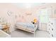 Cozy bedroom with a chandelier and a vanity area at 3436 Candlebrook Ct, Mebane, NC 27302