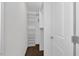A closet with wire and wood shelving and a hanging rod at 35 Pine Water Way, Spring Lake, NC 28390