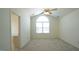 Spacious bedroom boasts vaulted ceiling and large window for abundant natural light at 4024 Claret Ln, Morrisville, NC 27560